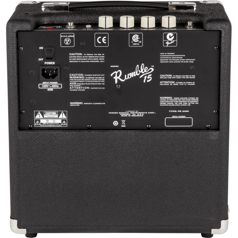 FENDER RUMBLE 15 V3 POJAČALO