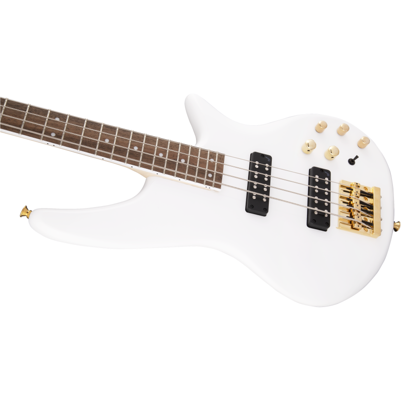 JACKSON JS3 SPECTRA IV SN WHT GOLD BAS GITARA