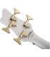 JACKSON JS3 SPECTRA IV SN WHT GOLD BAS GITARA