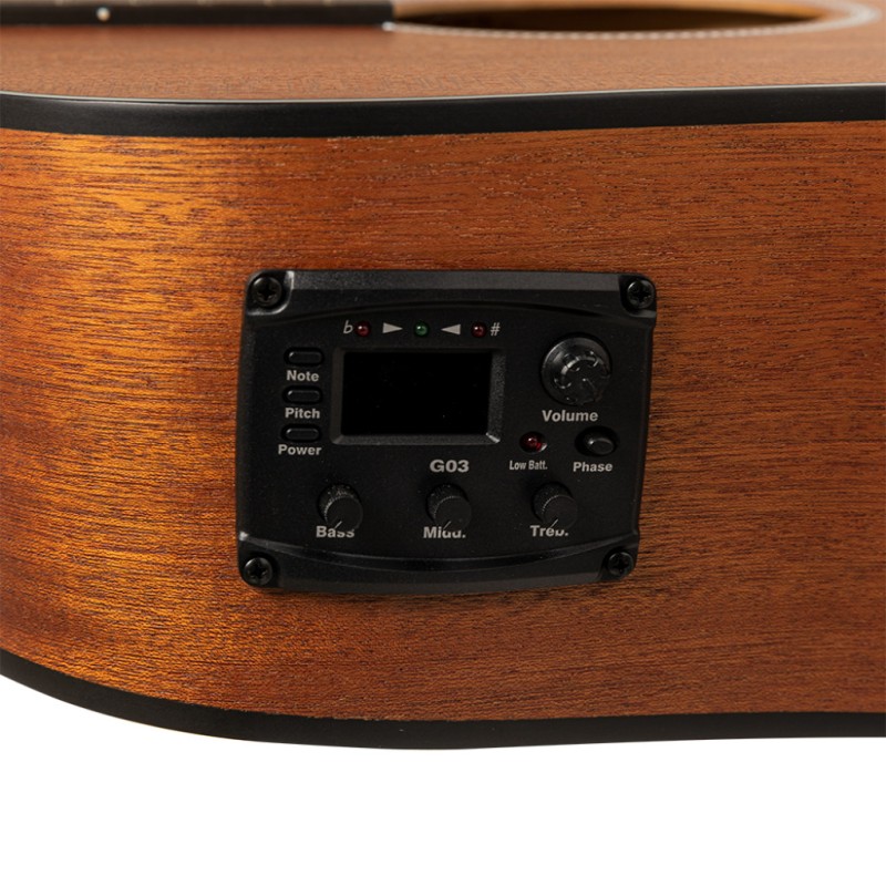 STAGG SA25 DCE MAHOGANY GITARA ELEKTRO-AKUSTIČNA