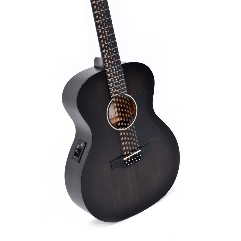 SIGMA GM12E-BKB GITARA ELEKTRO-AKUSTIČNA