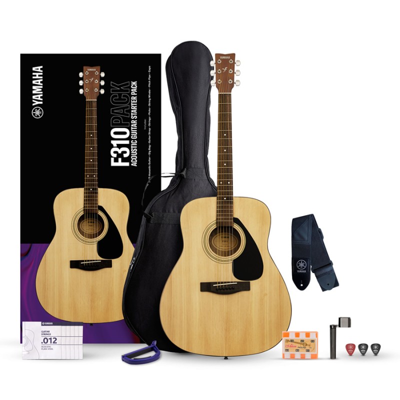 YAMAHA F310P II NAT pack GITARA AKUSTIČNA