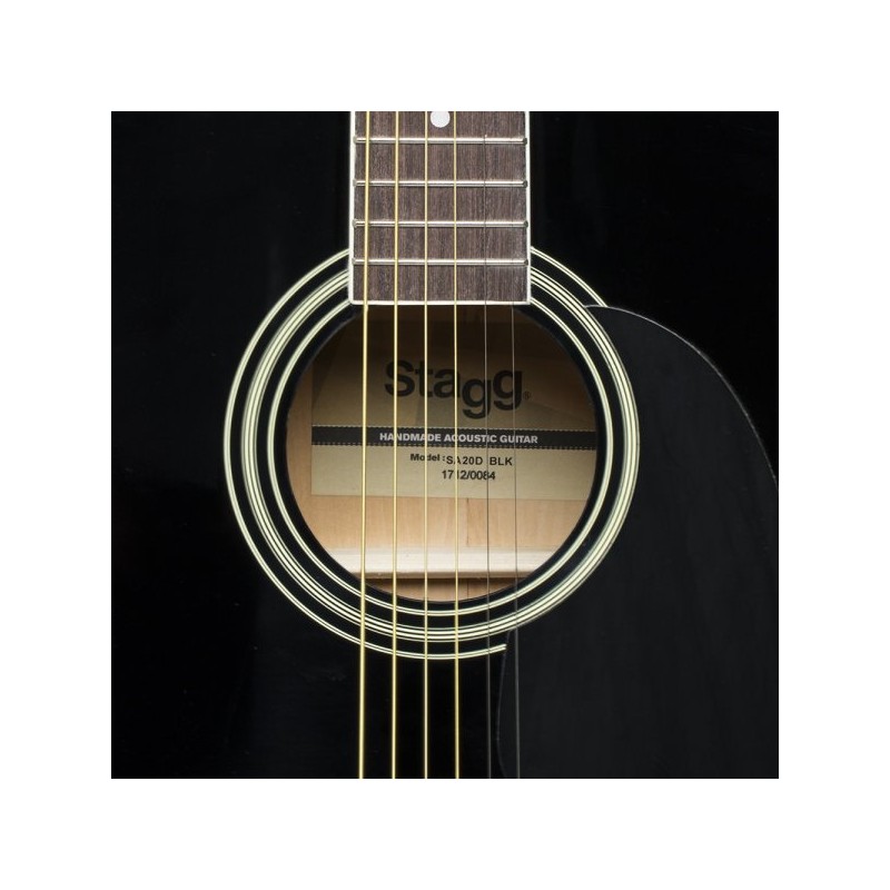 STAGG SA20D-BLK GITARA AKUSTIČNA