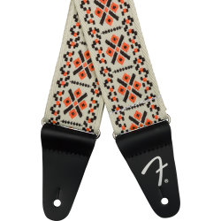 FENDER 2" PASADENA WOVEN LATTICE ORNG REMEN