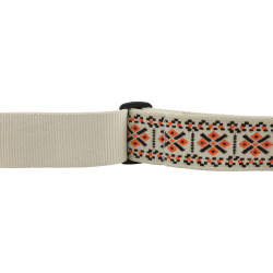 FENDER 2" PASADENA WOVEN LATTICE ORNG REMEN