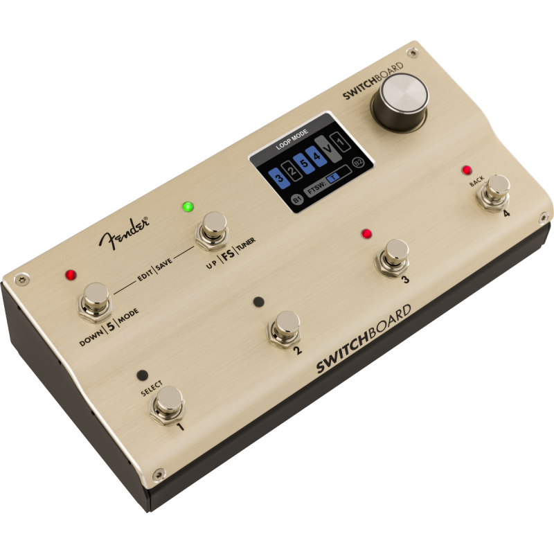 FENDER SWITCHBOARD EFFECTS OPERATOR FOOTSWITCH