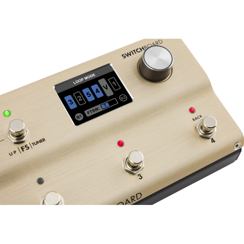 FENDER SWITCHBOARD EFFECTS OPERATOR FOOTSWITCH