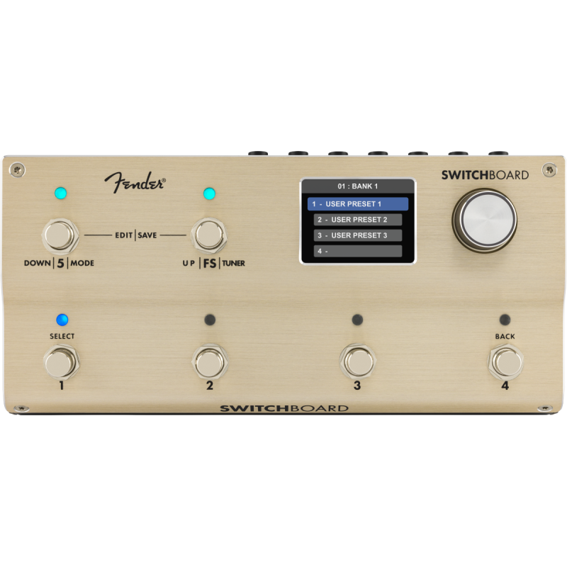 FENDER SWITCHBOARD EFFECTS OPERATOR FOOTSWITCH