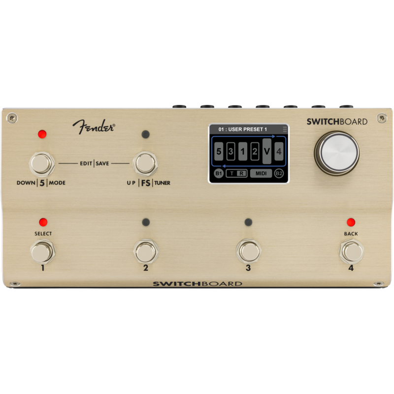 FENDER SWITCHBOARD EFFECTS OPERATOR FOOTSWITCH