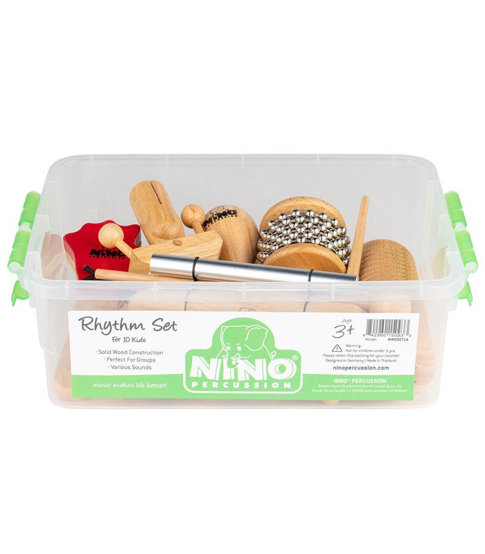 NINO WOODEN RHYTHM SET14 ZA DJECU ORFF SET