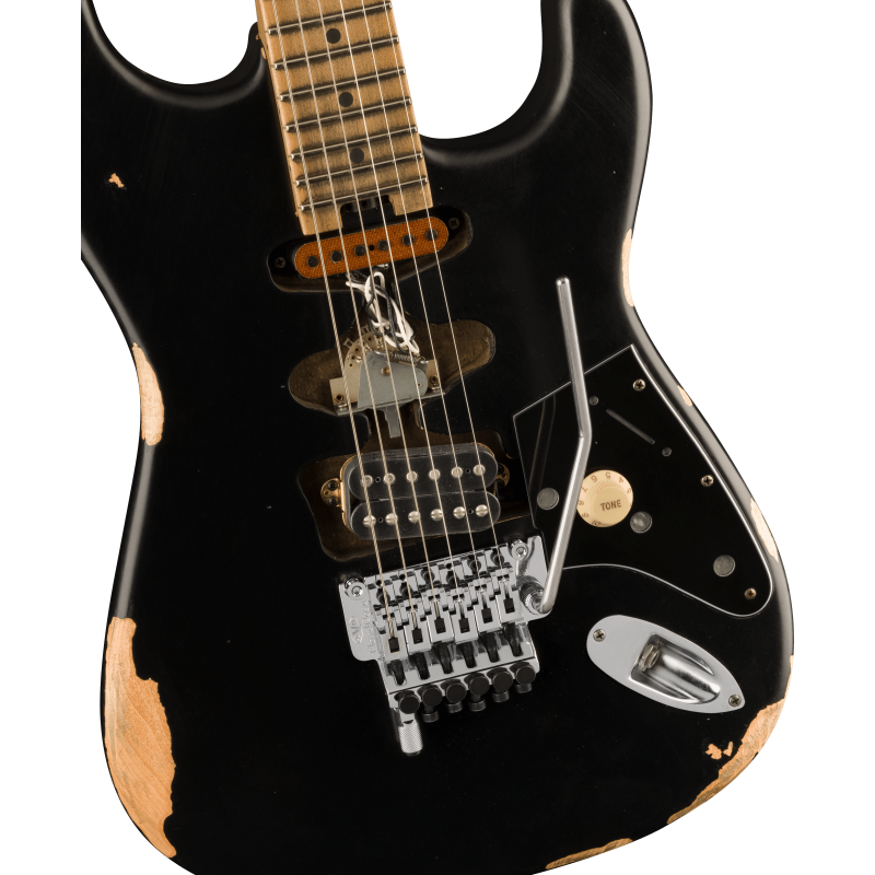 EVH FRANKENSTEIN RELIC BLACK GITARA ELEKTRIČNA