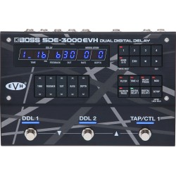 BOSS SDE-3000EVH DUAL DIGITAL DELAY MULTIEFEKT GITARSKI
