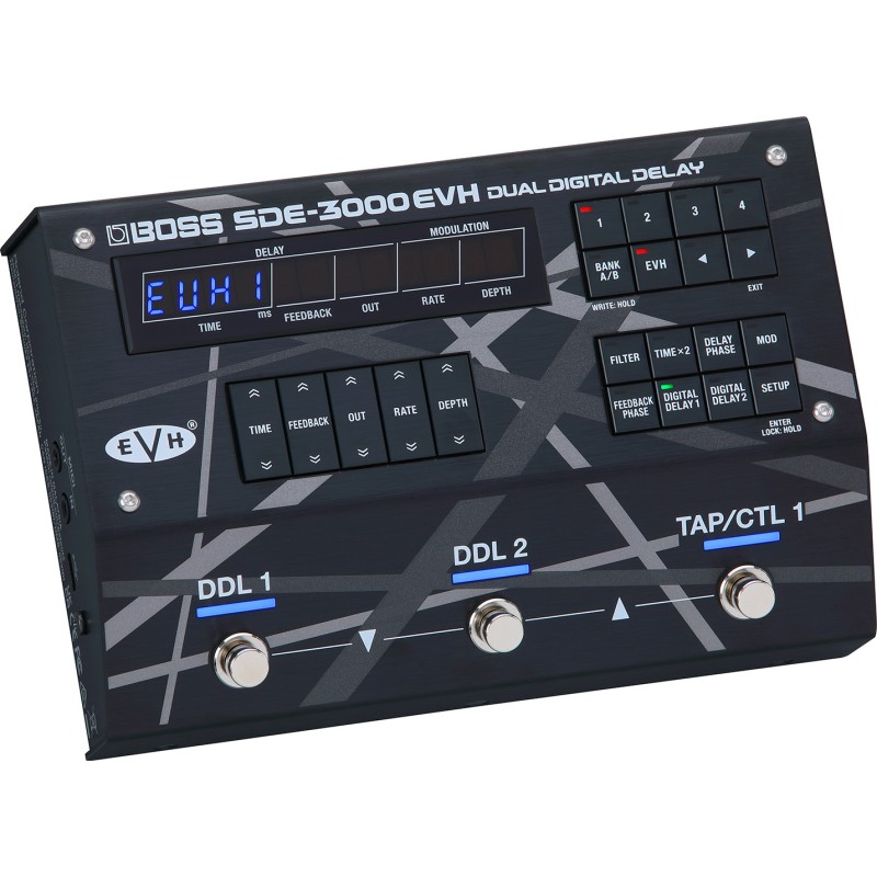 BOSS SDE-3000EVH DUAL DIGITAL DELAY MULTIEFEKT GITARSKI