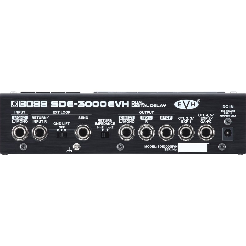 BOSS SDE-3000EVH DUAL DIGITAL DELAY MULTIEFEKT GITARSKI