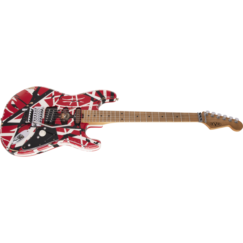 EVH FRANKENSTEIN STRIPED RELIC R/B/W GITARA ELEKTRIČNA
