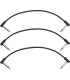 FENDER PATCH BLOCKCHAIN 20cm 3 PACK KABEL