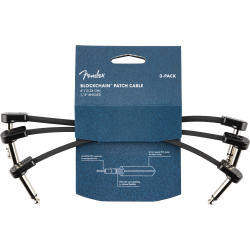 FENDER PATCH BLOCKCHAIN 15cm 3 PACK KABEL
