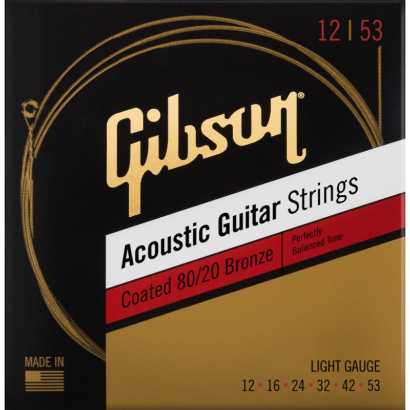 GIBSON GITARA AKUSTIČNA SAG-CBRW12 COATED BRONZE 80/20 ŽICE