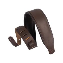 LEVY'S 3"  TOP GRAIN LEATHER M26PD-DBR_DBR REMEN