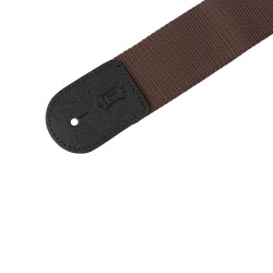 LEVY'S 2" SINGLE TONE SERIES M8POLY-BRN REMEN