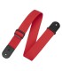 LEVY'S 2" SINGLE TONE SERIES M8POLY-RED REMEN