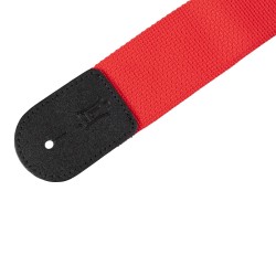 LEVY'S 2" SINGLE TONE SERIES M8POLY-RED REMEN