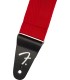 FENDER 2" POLY RED REMEN