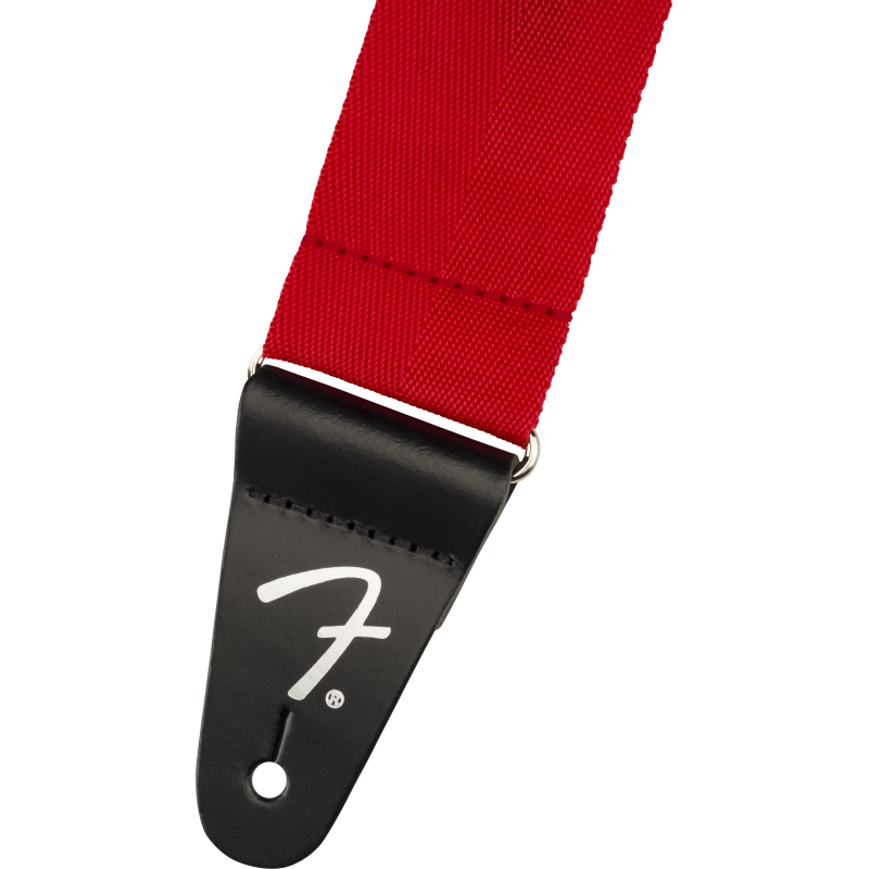 FENDER 2" POLY RED REMEN