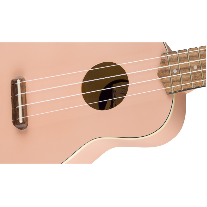 FENDER VENICE SOPRANO SHP WN UKULELE