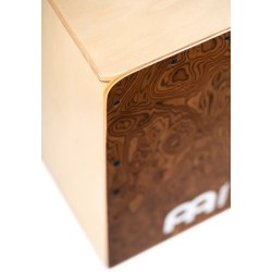 MEINL SNARECRAFT BURL WOOD SC100BW CAJON