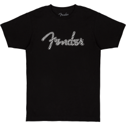 FENDER SPAGHETTI CHECKER LOGO M MAJICA