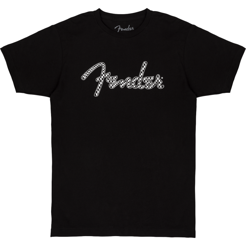 FENDER SPAGHETTI CHECKER LOGO M MAJICA