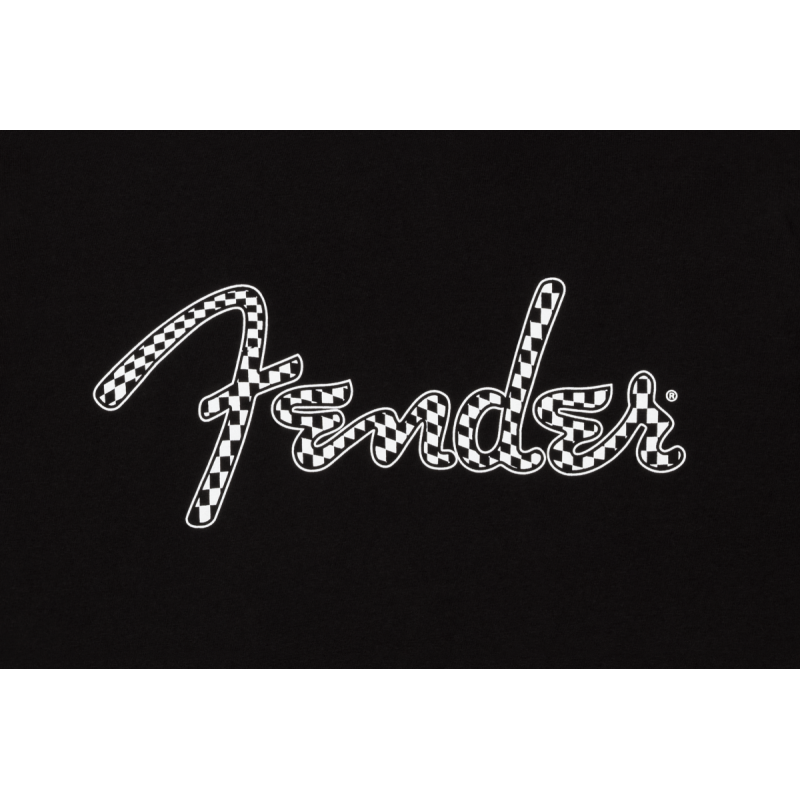 FENDER SPAGHETTI CHECKER LOGO M MAJICA