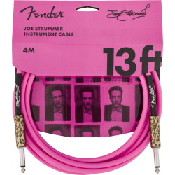 FENDER INSTRUMENT STRUMMER PINK LEOPARD 4 m KABEL