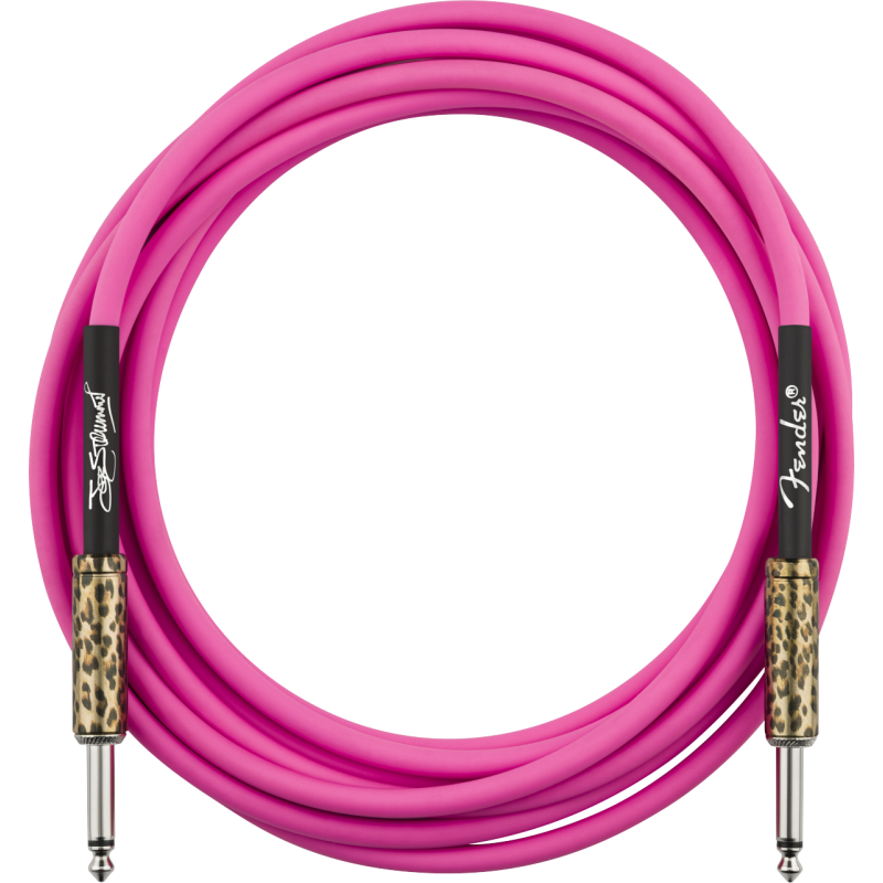 FENDER INSTRUMENT STRUMMER PINK LEOPARD 4 m KABEL