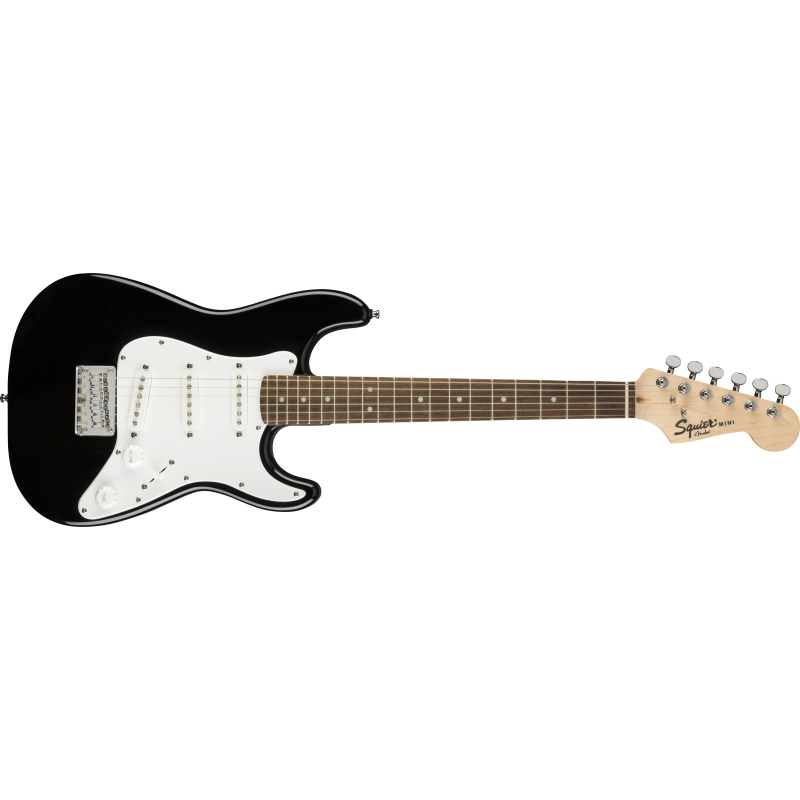 SQUIER MINI STRATOCASTER LRL WPG BLK GITARA ELEKTRIČNA