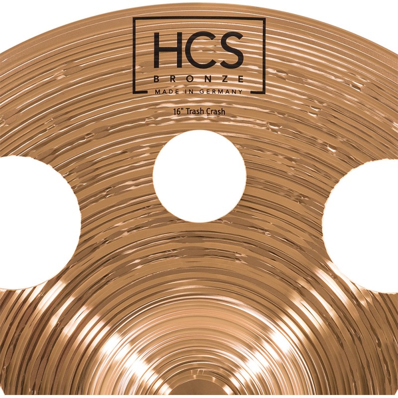 MEINL HCS BRONZE 16" TRASH CRASH ČINELA
