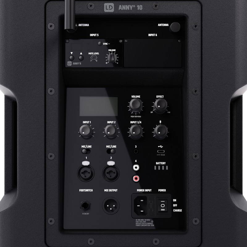 LD-SYSTEMS ANNY 10 HHD B5 + MIKROFON 80/160W MINI RAZGLAS