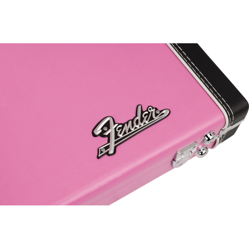 FENDER JOE STRUMMER PINK LEOPARD STRAT/TELE KOFER