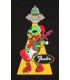 FENDER UGLY CHRISTMAS TEE ALIEN BLK M MAJICA