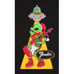 FENDER UGLY CHRISTMAS TEE ALIEN BLK M MAJICA