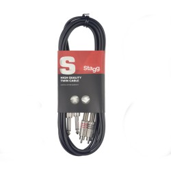 STAGG PATCH.STC6PCM 6m jack-činč M KABEL