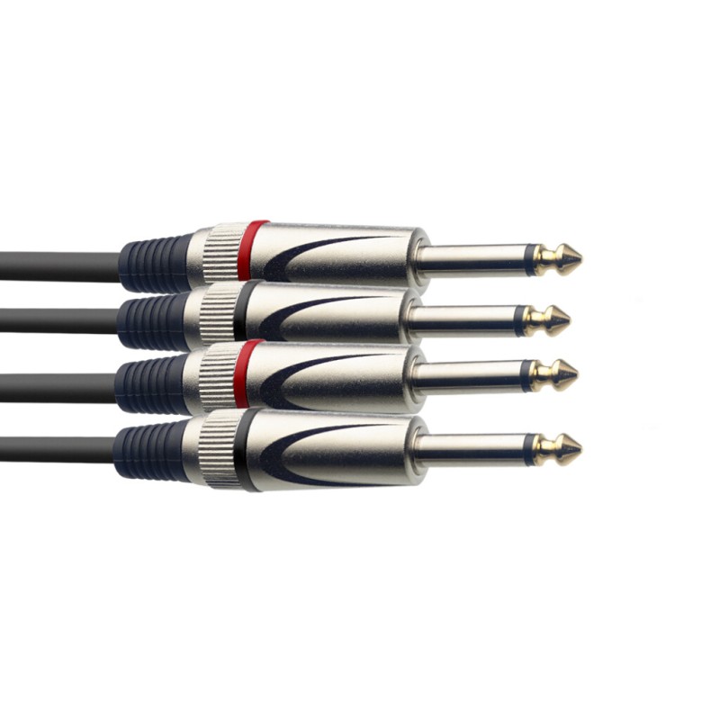 STAGG PATCH.STC6P 6m jack-jack KABEL