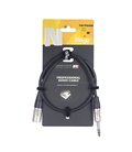 STAGG PATCH. NAC1PSXMR  1m  XLR M-stereo JACK  DL KABEL