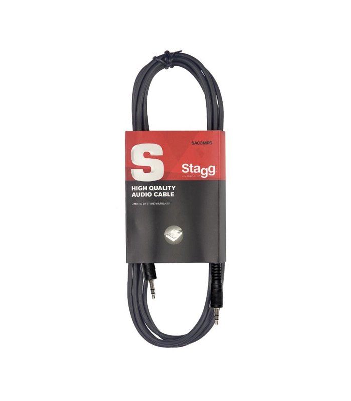 STAGG PATCH. SAC6MPS  mini jack st.-mini jack stereo KABEL