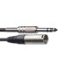 STAGG PATCH SAC6PSXM DL jack st.-XLR M 6m KABEL