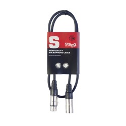 STAGG MIKROFONSKI SMC1 1m xlrM-xlrŽ KABEL