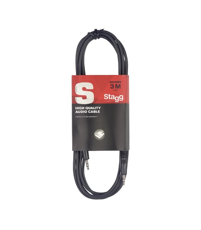 STAGG PATCH SAC3MPS mini jack st. - mini jack st. KABEL