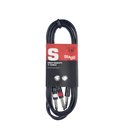 STAGG PATCH SYC3/PS2P 1 jack ST - 2 jack KABEL