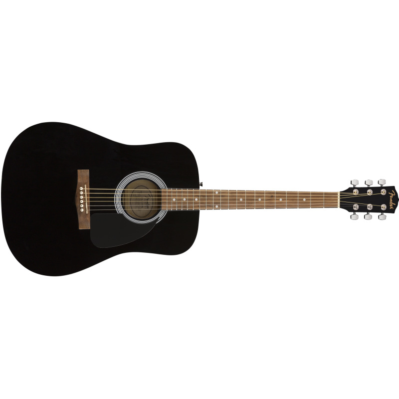 FENDER FA-115 DREADNOUGHT PACK V2 BLACK WN GITARA AKUSTIČNA